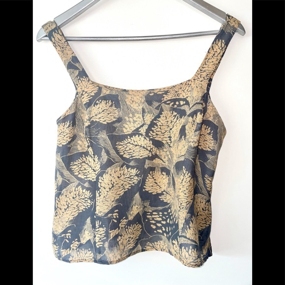 GIORGIO ARMANI LE COLLEZIONI SLEEVELESS TOP/BLOUSE/TANK VINTAGE SIZE 12 ZIPPER - Picture 3 of 13